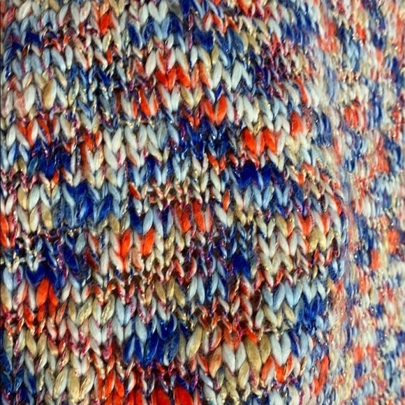 Lou & Grey Loft marled v-neck sweater XS NWT - Picture 4 of 7